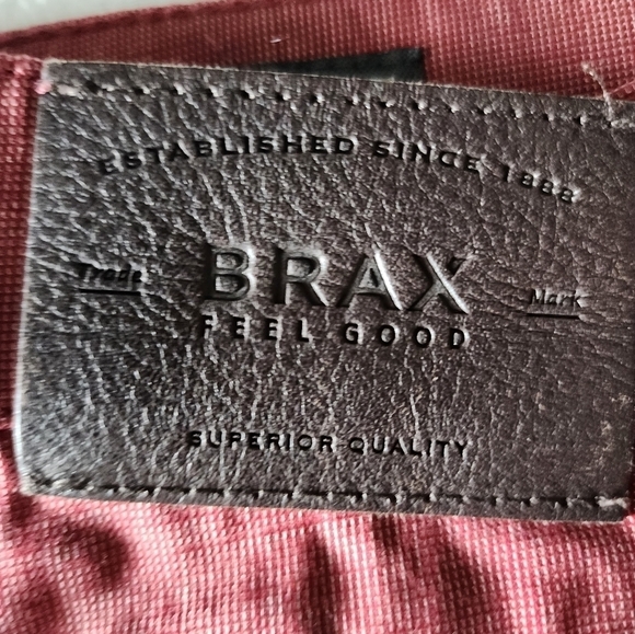 Brax style Cooper regular fit cotton sporty trousers 32/34 color rust - Picture 5 of 7